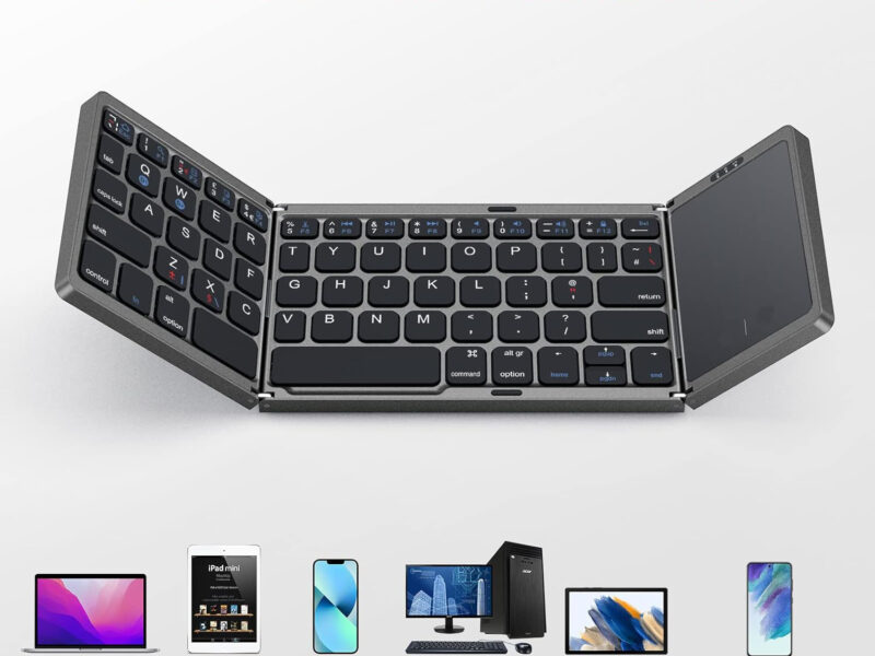 Mini clavier bluetooth pliable